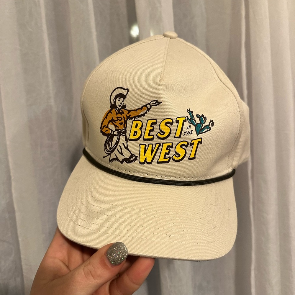 Best in the West Cream Hat